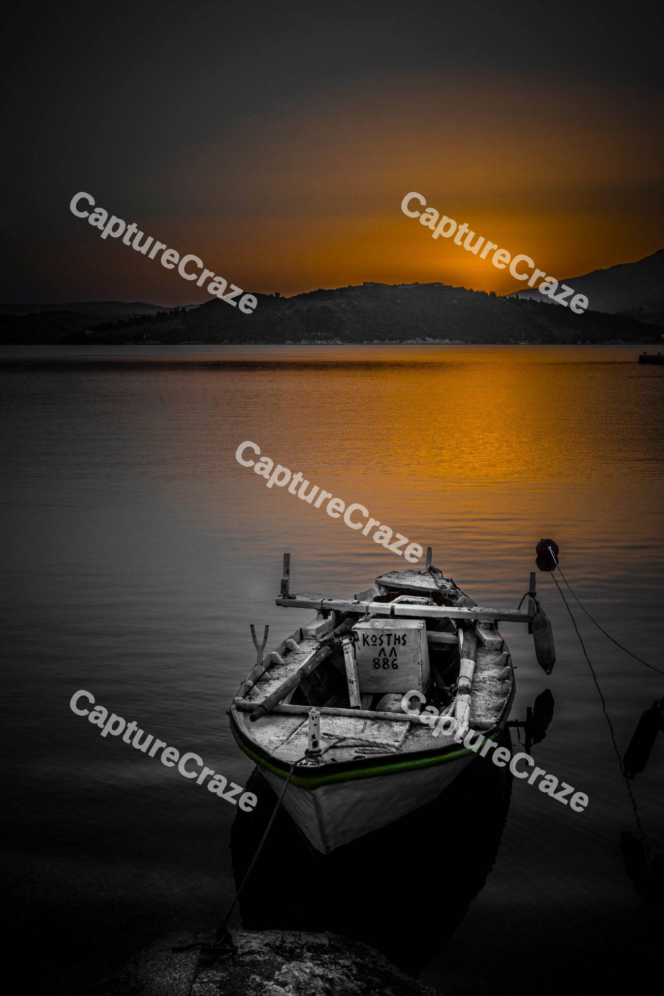 Boat During Sunset